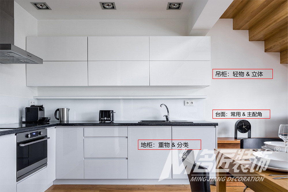 揭阳厨房室内装修设计规划，让空间扩容提升厨房的收纳能力